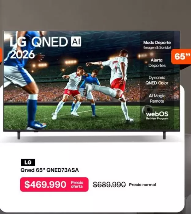 LG - Qned 65 QNED73ASA