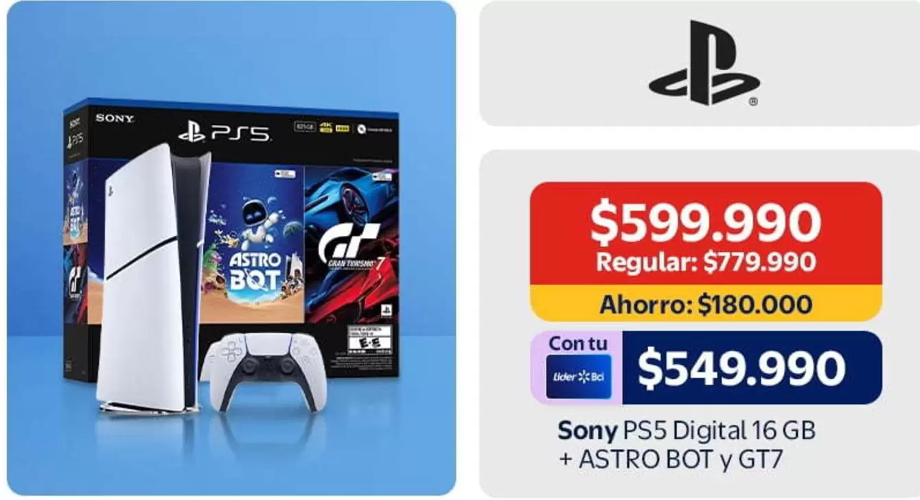 SONY - Sony Ps5 Digital + Astro Bot