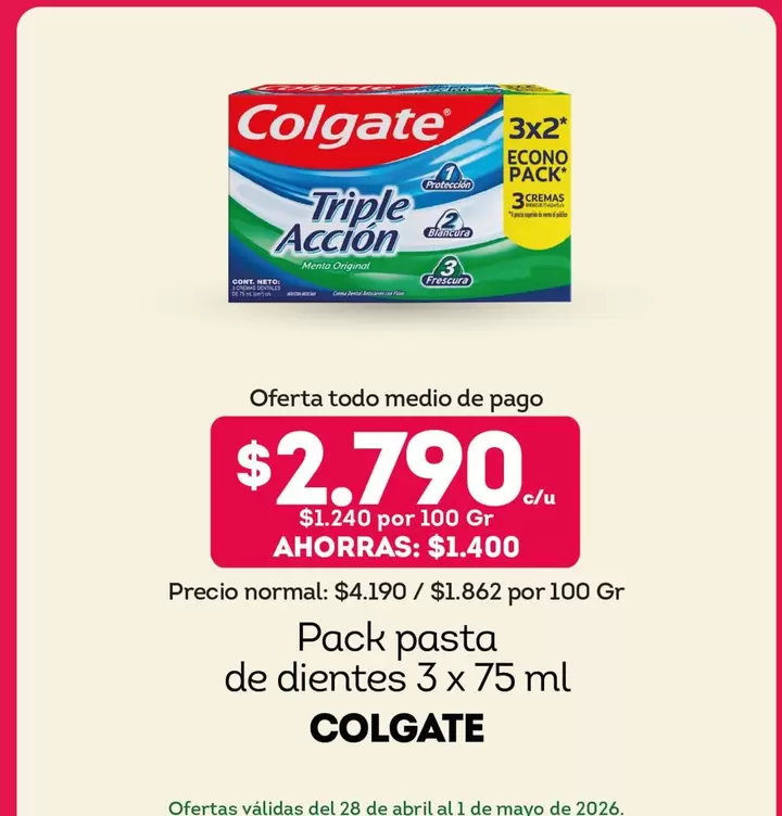 Colgate - Pack pasta de dientes