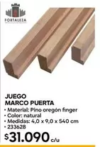 Oregón - Juego Marco Puerta