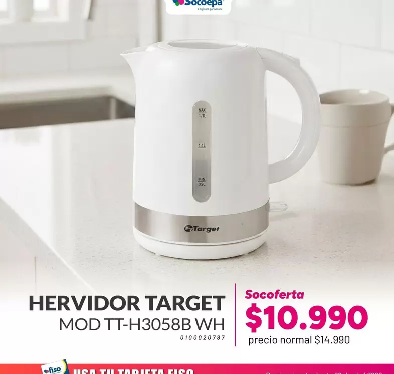 Hervidor Mod TT-H3058B WH