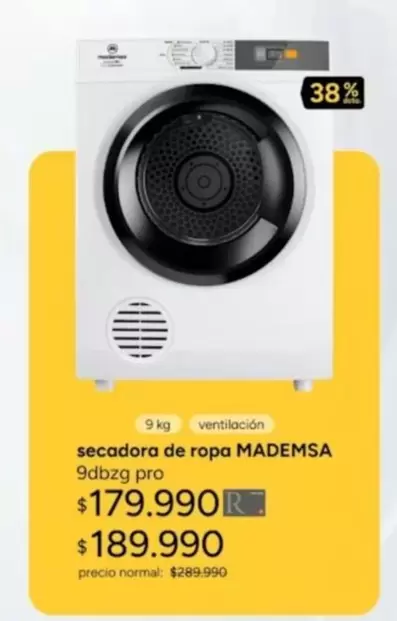 Mademsa - Secadora De Ropa