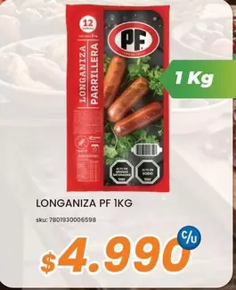 PF - Longaniza Pf 1kg