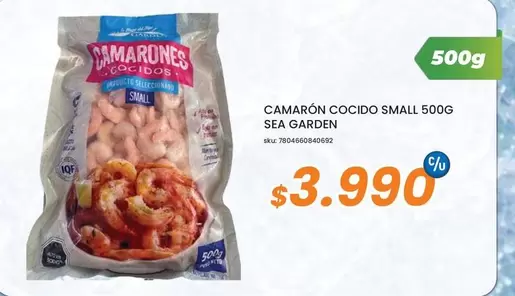 Camaron Cocido Small 500g