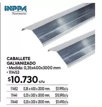 Caballete Galvanizado