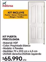 Kit Puerta Precolgada