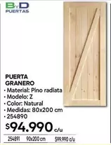 Puerta Granero