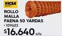 Safety - Rollo Malla Faena 50 Yardas