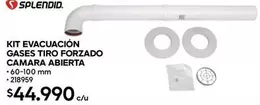 Splendid - Gases Tiro Forzado Camara Abierta