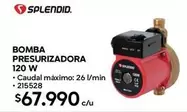 Splendid - Bomba Presurizadora 120 W