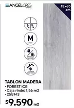 Tablon Madera Forest Ice