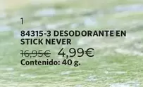 Desodorante En Stick Never
