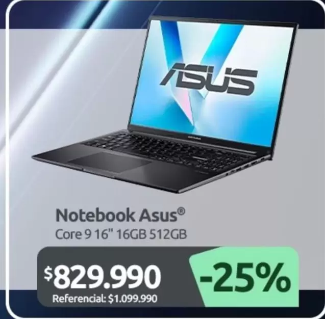 Asus - Notebook Core 9 16" 512gb 512gb