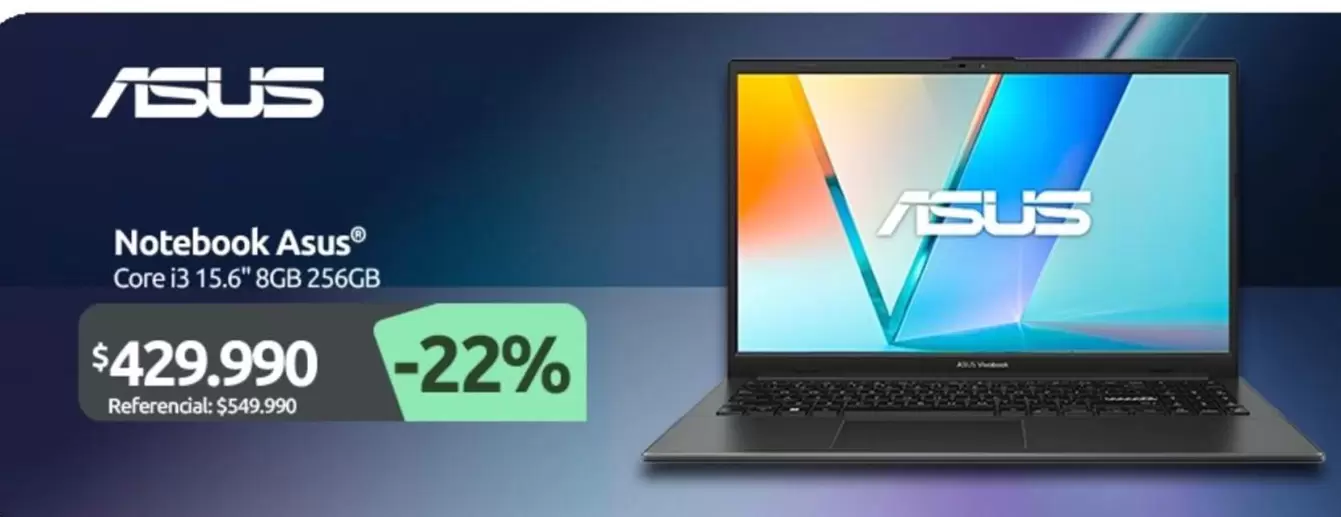 Asus - Notebook Cores 3 15.6 BG5 256GB