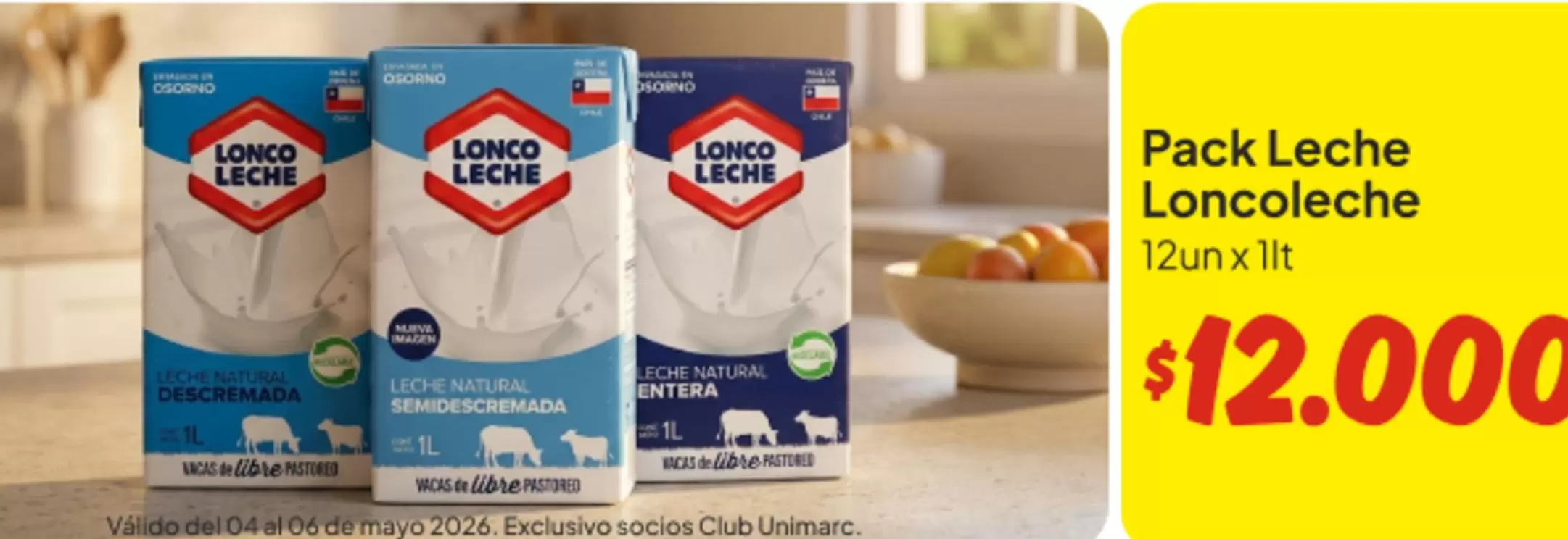 Osorno - Pack Leche Lonxolette