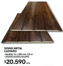 Metal - Siding  Castano