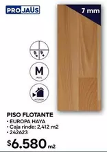 Piso Flotante Europa Haya