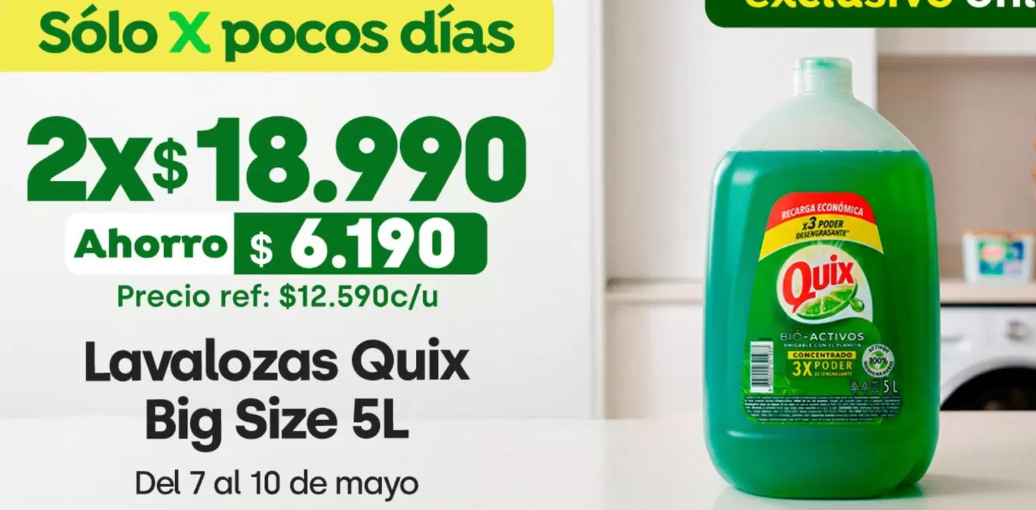 Quix - Lavalozas Big Size 5l