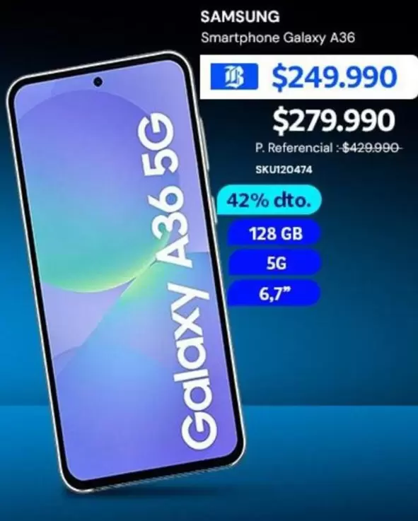 Samsung - Smartphone Galaxy A36
