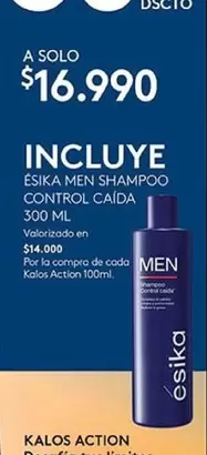 Control - Esika Men Shampoo