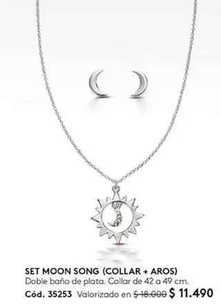 Set Moon Song (collar + Aros)