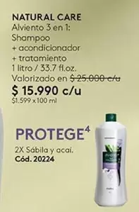 Care+ - Alviento 3 En 1 Shampoo + Acondicionador + Tratamiento