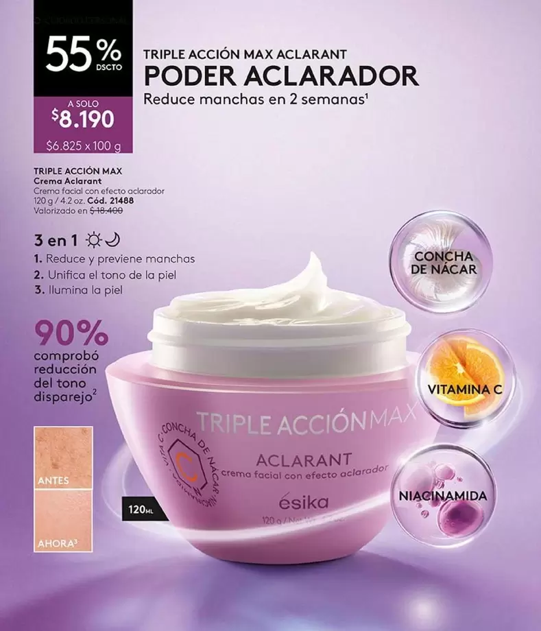 Personal - Triple Accion Max Aclarant