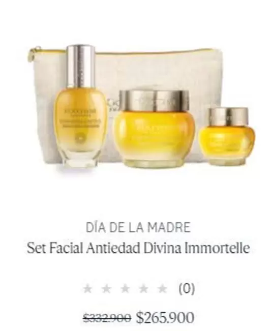 Set Facial Antiedad Divina Immortelle
