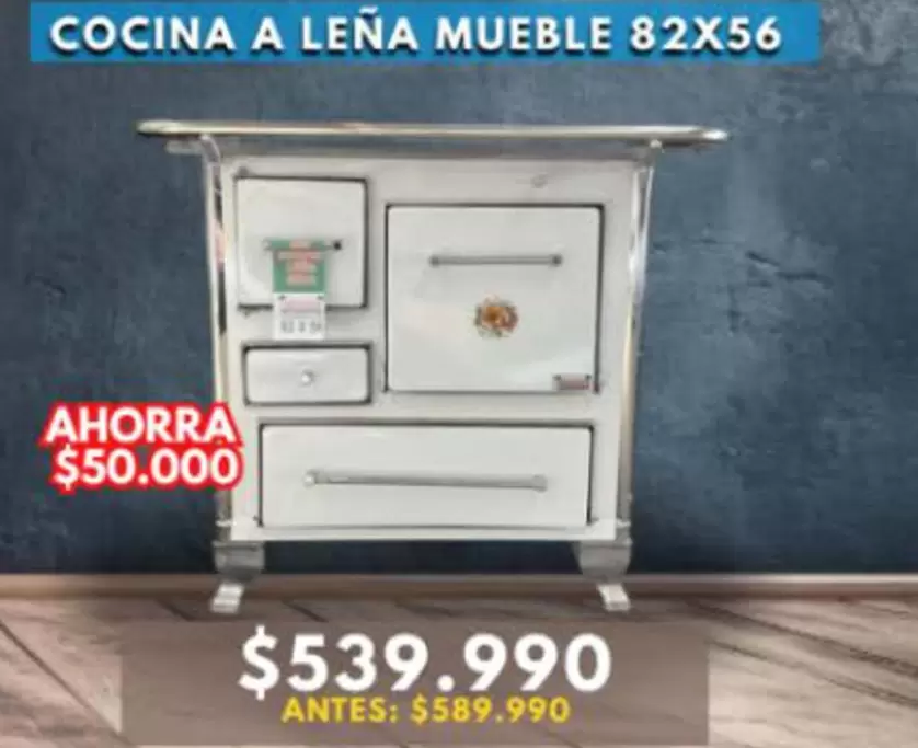 Cocina A Leña Mueble