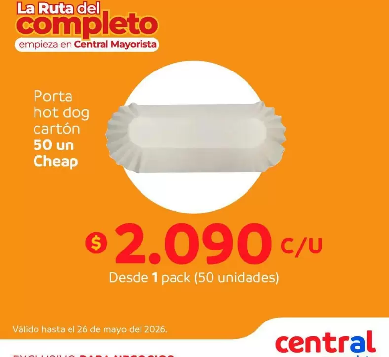 Porta - Hot Dog Carton