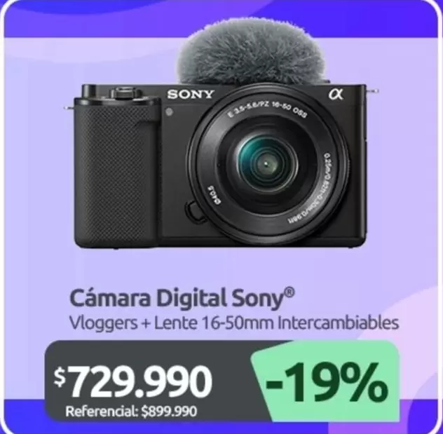 SONY - Cámara Digital