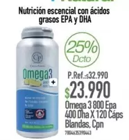 Omega - Nutricion Escenacial Con Acidos Grasos