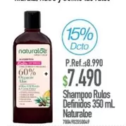 Naturaloe - Shampoo Rulos Definidos