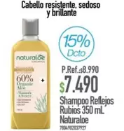 Naturaloe - Shampoo Reflejos Rubios