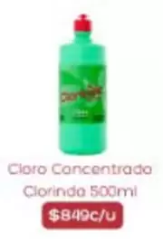 Clorinda - Cloro Cancentrado