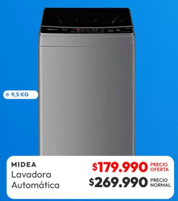 Midea - Lavadora Automatica