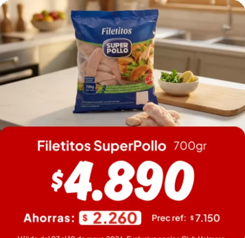 Súper Pollo - Filetitos