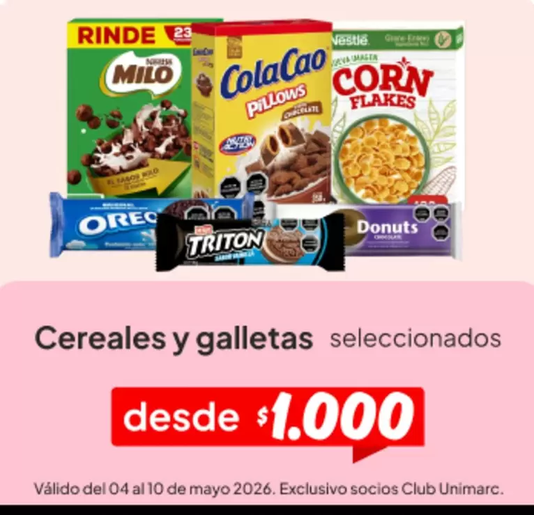 Milo - Cereales Y Galletas