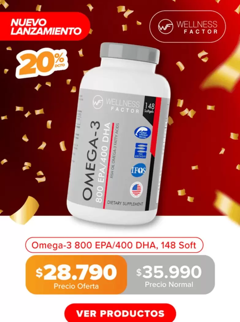 Soft - Omega-3 800 Epa/400 Dha