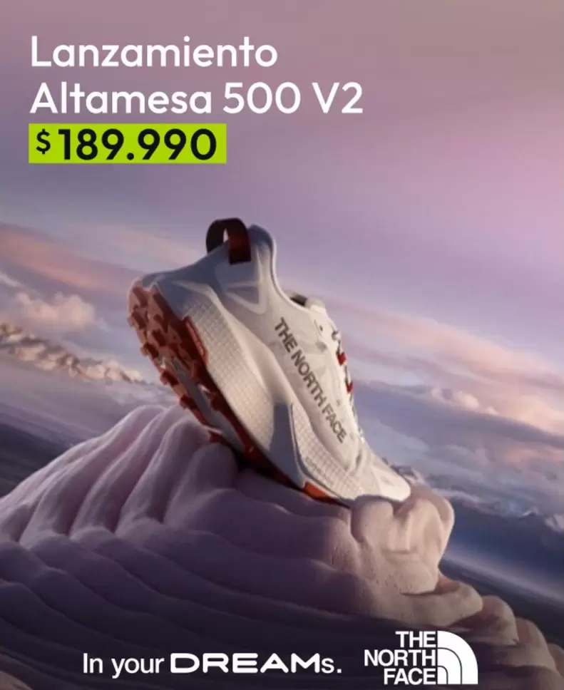 The North Face - Lanzamiento Altamesa 500 V2