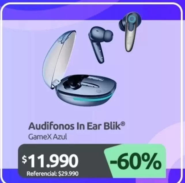 Audifonos In Ear Blik