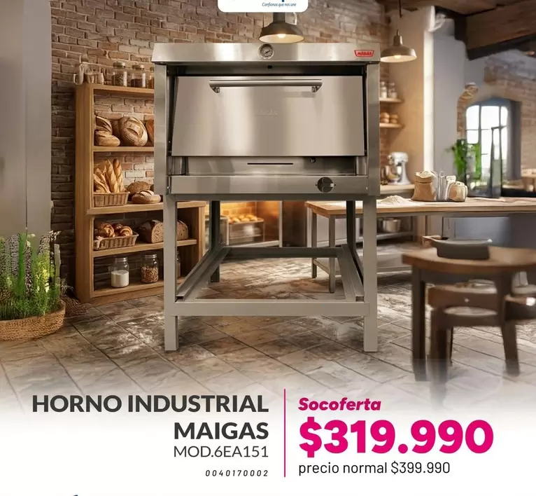 Maigas - Horno Industrial