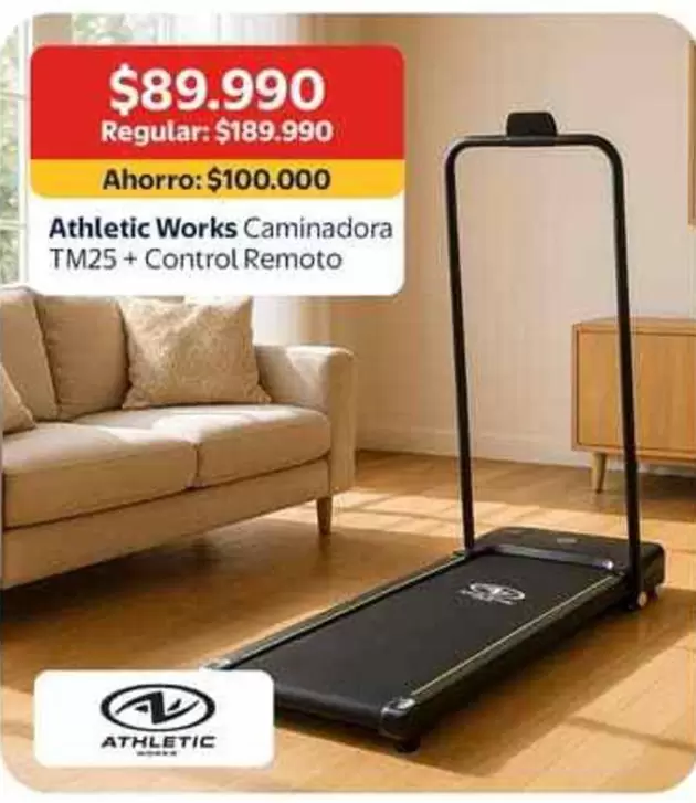 Control - Athletic Works Caminadora Tm25 +  Remoto