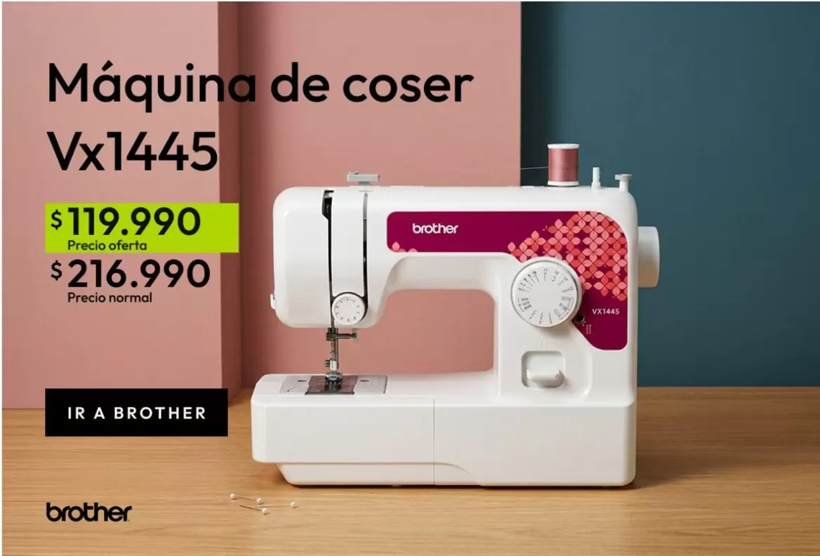 Brother - Maquina De Coser Vx1445