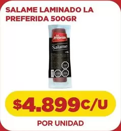 La Preferida - Salame Laminado