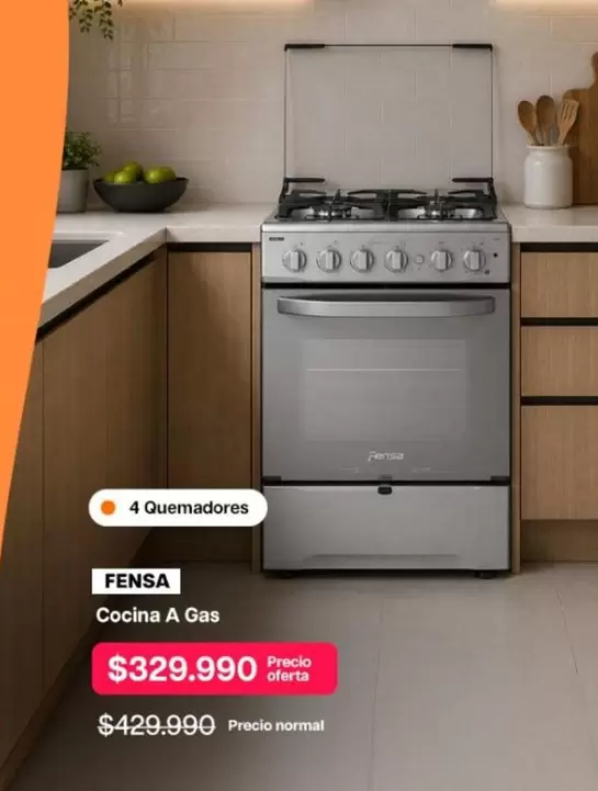 Fensa - Cocina A Gas