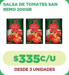 San Remo - Salsa De Tomates Remo