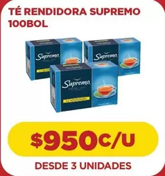 Té Supremo - Té Rendidora Supremo