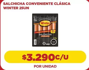 Winter - Salchicha Conveniente Clásica