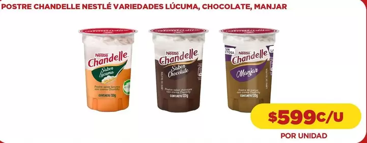 Chandelle - Postre Nestlé